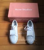 英国代购  Acne Studios 笑脸白色平底鞋 银色 多色代购