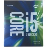 英特尔（Intel）酷睿四核 i5-6600K 1151接口 盒装CPU处理器