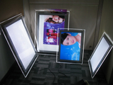 厂家促销 LED水晶灯箱 A4桌面灯箱 亚克力灯箱 尺寸定做质量保证