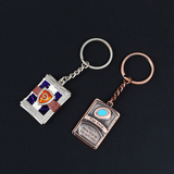 炉石传说游戏周边个性创意经典冠军试炼卡包模型挂件钥匙扣礼物