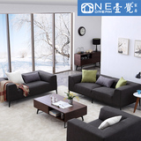 壹觉北欧式客厅大小户型沙发创意单双三人位布艺沙发组合现代简约