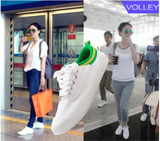 香港代购王菲同款Volley系带帆布鞋平跟小白鞋板鞋平底女鞋休闲鞋