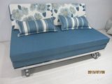 博雅新概念宜家用金属框架多功能沙发抽拉式折叠沙发床1.5-1.8米