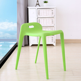 塑料凳子椅子特价加厚成人时尚创意家用餐桌凳浴室高凳宜家餐椅