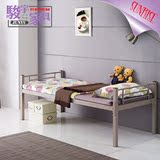 简易安装单层铁床 绅徕仕宿舍床 学生单人床 SUNRISE品牌铁床