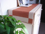 纯棉手工编织30-110小桌旗隔热垫、碗垫、杯垫、鞋柜 吧台 装饰垫