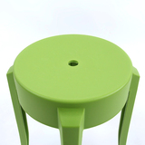 易居饰家2016塑料凳子加厚餐桌时尚简约叠加创意宜家家用小圆矮凳