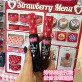韩国专柜代购  爱丽小屋2016新berry草莓系列黑色棕色睫毛膏纤长