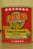 美国代购Earth's Best世界最好有机婴儿奶粉1段补铁/DHA/4罐包邮