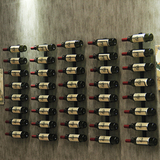 欧式红酒架壁挂葡萄酒架酒柜宜家悬挂洋酒架上墙艺术红酒架 包邮