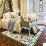 欧式宜家地毯简约现代客厅茶几长方形地毯卧室床边满铺样板间地毯