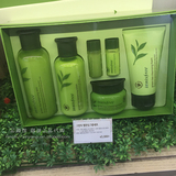 现货韩国正品2015限量版innisfree悦诗风吟绿茶水乳保湿套装套盒