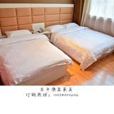 贵阳酒店家具套房宾馆客房标准间软包单人床公寓1.2米床