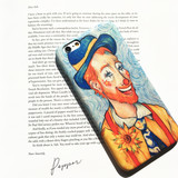 梵高向日葵星空小丑油画磨砂质感iphone7,6,6s,plus苹果手机壳