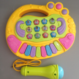 早教机学习麦克风 语音音乐电子琴 宝宝婴幼儿童益智力电话机玩具