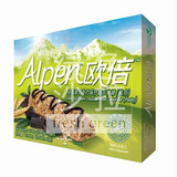英国进口 Alpen欧倍绿茶黑巧克力味什锦谷物棒137.5g 零食 临期