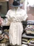 现货韩国东大门进口代购夏装新款女装潮气质口袋衬衫连衣裙J5519