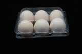 厂家批发6个装鸭蛋包装盒/塑料鸡蛋礼品盒,鸡蛋包装托盘批发
