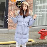 2016年韩版冬装新棉衣女中长款修身棉袄羽绒棉服外套