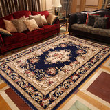 客厅茶几地毯卧室仿羊毛地垫 欧式立体雕花布艺混纺 港龙地毯正品