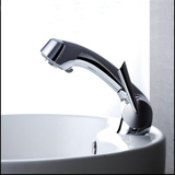 德国品牌进口 全铜冷热浴室抽拉伸缩式水龙头洗手洗脸盆面盆龙头