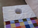 美容床头洞巾 按摩床SPA专用趴巾 趴枕巾 枕头巾满10个包邮