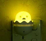 创意led遥控带开关插电小夜灯卧室插头婴儿喂奶灯具夜光灯床头灯
