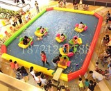 供应大型充气水池充气游泳池广场公园游乐玩具组合冲气水池广州厂