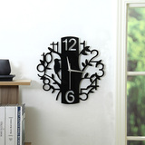 客厅挂钟现代创意简约时尚家庭家居造型钟表家用个性艺术墙壁时钟