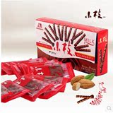 临期特价 森永小枝杏仁碎粒牛奶巧克力棒礼盒65g 日本进口零食