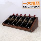 红酒架摆件创意欧式纯实木红酒展示架酒柜酒瓶架葡萄酒架子工艺品
