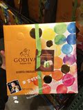 美国代购直邮GODIVA歌帝梵30粒金装混合口味巧克力礼盒380g拼邮