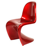 潘东椅创意时尚简约洽谈桌椅组合靠背电脑椅阳台休闲椅设计师椅