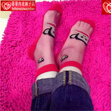 大嘴猴新款16年春夏季袜子女款冰丝袜 韩国流行日系风格 时尚性感