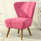 天天特价简约北欧单人沙发椅小户型老虎椅客厅美式布艺单人小沙发