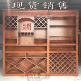 欧式红酒展示柜木质红酒货架白酒展示柜高档货柜展柜红酒展柜