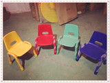 儿童豪华靠椅 幼儿园塑料铁脚椅子 宝宝学习桌椅 家庭座椅加厚
