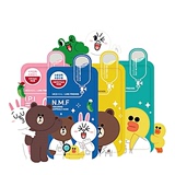 韩国可莱丝Linefriends合作款布朗熊卡通动物水库限量版补水面膜