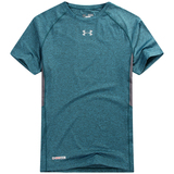 夏季新款跑步运动速干t恤男 圆领透气快干衣 排汗健身速干衣短袖