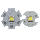 第二代XML2-U2-1A白光20mm 16mm强光手电筒配件大功率LED灯珠灯泡