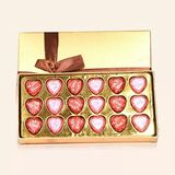 德芙心形圆形巧克力盒装18颗送男友朋友情人节喜糖盒礼盒装大礼包