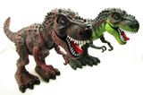 大号电动恐龙模型 会动走路霸王龙发光仿真动物套装 男孩儿童玩具