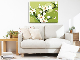 包邮diy油画 数字创意礼物手绘风景花卉客厅卧室装饰画月色兰花