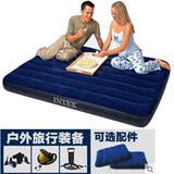 INTEX充气垫床单人双人家用充气床垫午休床加厚折叠户外充气床