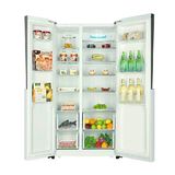 Haier/海尔 BCD-521WDPW/WDBB冰箱对开门双门无霜超薄家用电冰箱