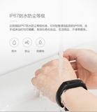 现货小米手环2代触屏智能运动计步器苹果安卓IOS蓝牙测心率防水表