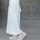 【被思念时】【DADINKOWA卢旺达的鱼原创设计】棉麻阔腿裙裤
