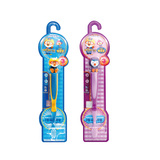 韩国儿童牙刷 1-2-3-6岁宝宝乳牙刷护齿防蛀超细软毛牙刷训练牙刷