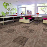 办公室方块地毯会议室工程环保PVC底地毯台球房毯条纹地毯
