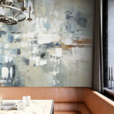 复古个性酒吧墙纸 抽象餐厅电视背景墙壁纸ktv咖啡厅定制墙纸壁画